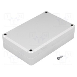 1 pcs x MASZCZYK - KM-77 GY - Enclosure: multipurpose, X: 80mm, Y: 120mm, Z: 31mm, ABS, grey, gasket