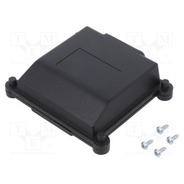 1 pcs x MASZCZYK - KM-192BK - Enclosure: multipurpose, X: 116.9mm, Y: 120.7mm, Z: 28mm, with hole