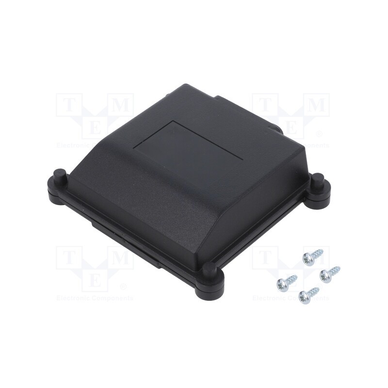 1 pcs x MASZCZYK - KM-192BK - Enclosure: multipurpose, X: 116.9mm, Y: 120.7mm, Z: 28mm, with hole