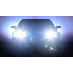 Super white xenon farenheit bulbs h4 60 55w