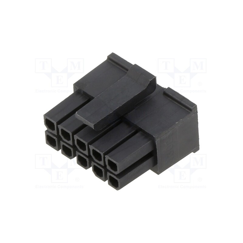 10 pcs x MOLEX - 430251008 - MicroFit 3.0 DR Rcpt 10Ckt GW HF