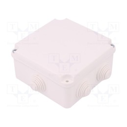 1 pcs x ELEKTRO-PLAST NASIELSK - 0221-00 - Enclosure: junction box, X: 108mm, Y: 108mm, Z: 58mm, wall mount