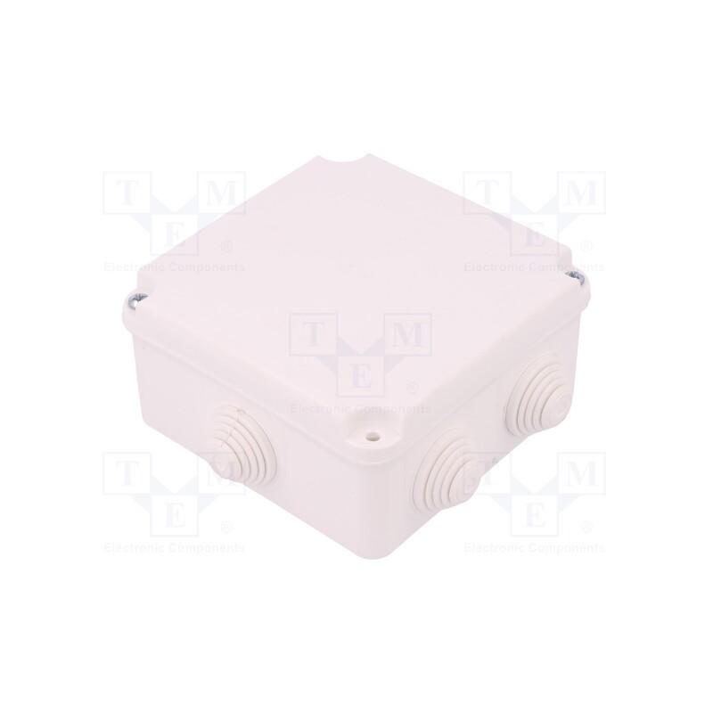 1 pcs x ELEKTRO-PLAST NASIELSK - 0221-00 - Enclosure: junction box, X: 108mm, Y: 108mm, Z: 58mm, wall mount