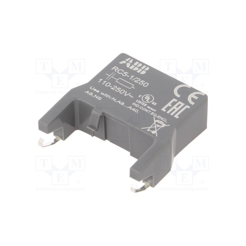 1 pcs x ABB - 1SBN050100R1002 - Surge arrestor, RC element, 110÷250VAC