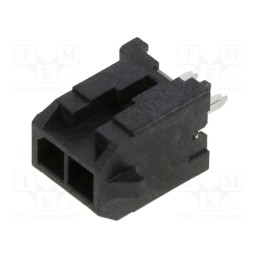 10 pcs x MOLEX - 430450227 - Socket, wire-board, male, Micro-Fit 3.0, 3mm, PIN: 2, Layout: 2x1