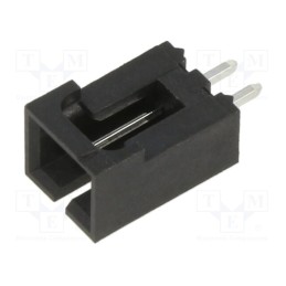 10 pcs x MOLEX - 705430036 - Socket, wire-board, male, SL, 2.54mm, PIN: 2, THT, gold-plated