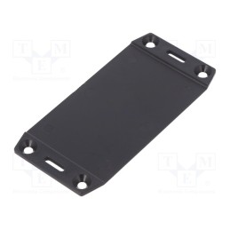 1 pcs x HAMMOND - 1591FLBK - Cover, ABS, 110x53mm, Series: 1591, Cover colour: black
