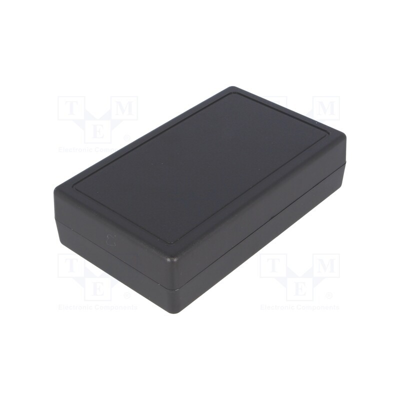 1 pcs x STRAPUBOX - 2000 SW - Enclosure: multipurpose, X: 61.5mm, Y: 102.5mm, Z: 26mm, ABS, black