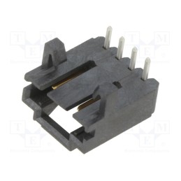 10 pcs x TE Connectivity - 5-103673-3 - Socket, wire-board, male, AMPMODU MTE, 2.54mm, PIN: 4, THT, on PCBs