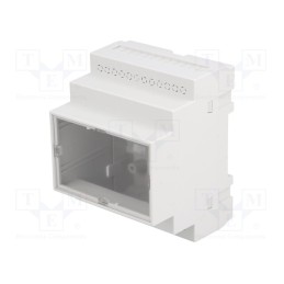 1 pcs x KRADEX - Z108JFP ABS V0 - Enclosure: for DIN rail mounting, Y: 90mm, X: 70mm, Z: 65mm, ABS