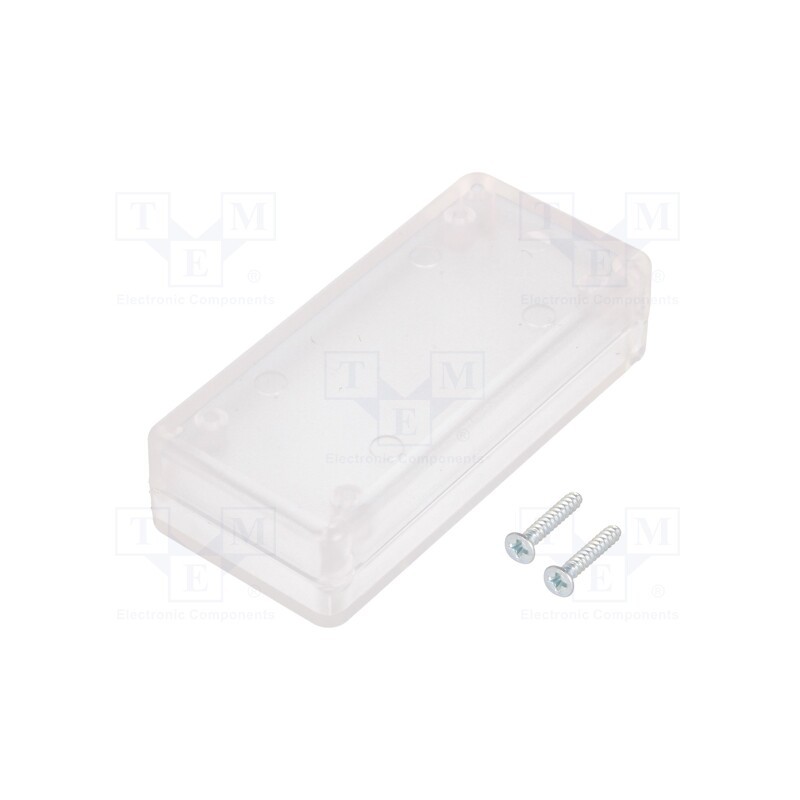 1 pcs x HAMMOND - 1551CCLR - Enclosure: multipurpose, X: 30mm, Y: 65mm, Z: 15mm, 1551 MINI, ABS