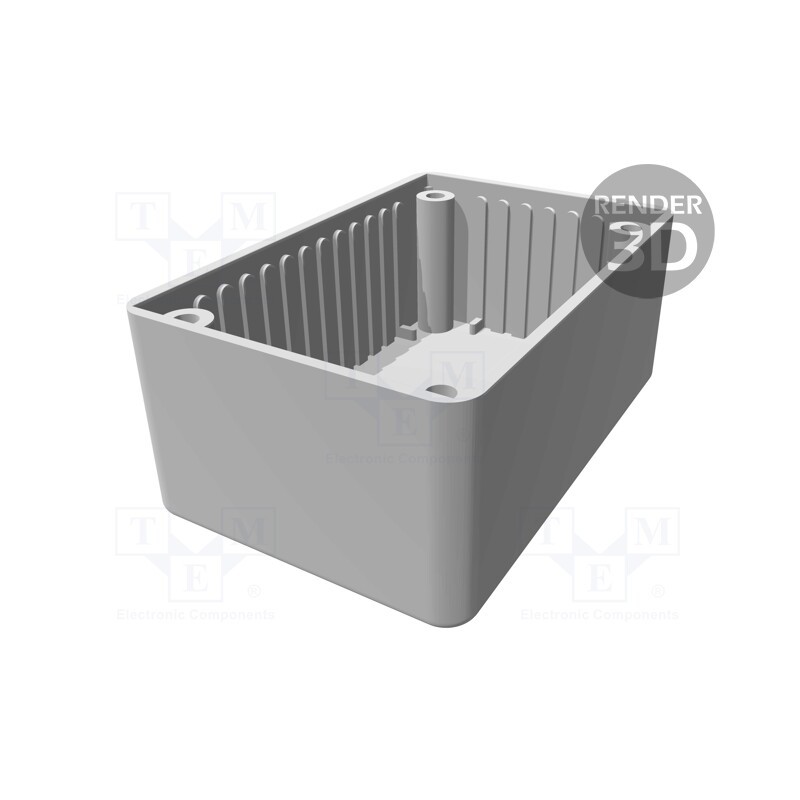 1 pcs x HAMMOND - 1591LSGY - Enclosure: multipurpose, X: 56mm, Y: 85mm, Z: 39mm, 1591S, ABS, grey