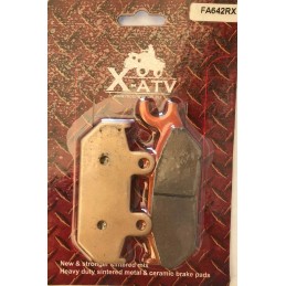 Brake pads can am commander maverick yamaha viking wolverine fa642rx
