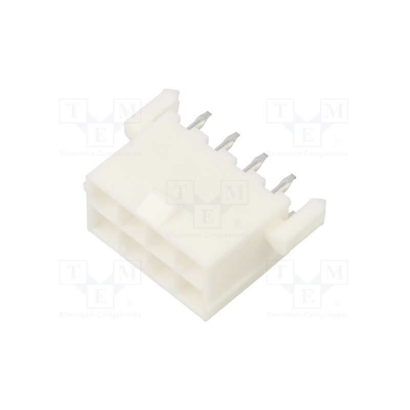 10 pcs x MOLEX - 460150803 - MF+ HCS VERT HDR DR 8CKT V-0 PEG TIN