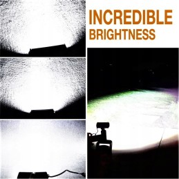 LED work lamp 72w halogen searchlight quad atv cf