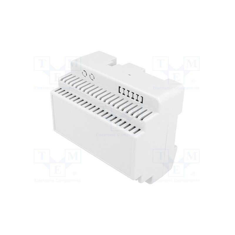 1 pcs x MASZCZYK - KM-71 GY - Enclosure: for DIN rail mounting, Y: 91mm, X: 105mm, Z: 60mm, ABS
