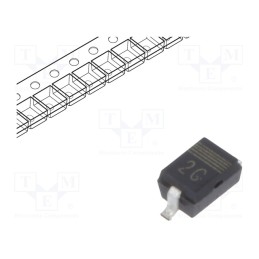 1 pcs x NEXPERIA - BAT165AX 934069934115 - Diode: Schottky rectifying, SMD, 40V, 0.75A, SOD323,