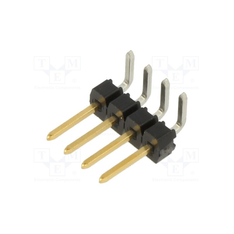 10 pcs x MOLEX - 901210764 - C-Grid SR RA Pn 6.75/2.90mm Au-E 4Ckt