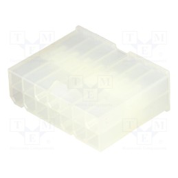 10 pcs x MOLEX - 39013143 - Plug, wire-wire, male, Mini-Fit Jr, 4.2mm, PIN: 14, w/o contacts