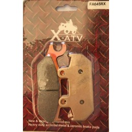 Brake pads front right can am commander maverick yamaha fa645rx