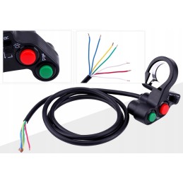 Motorcycle switch horn turn signal light