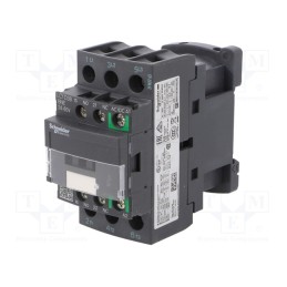 1 pcs x SCHNEIDER ELECTRIC - LC1D38BNE - Contactor: 3-pole, NO x3, Auxiliary contacts: NO + NC, 38A, W: 45mm