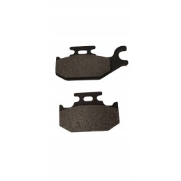 Rear brake pads yamaha kodiak 400 450 can am commander 1000 rally 175