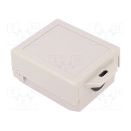 1 pcs x GAINTA - GH001G - Enclosure: multipurpose, X: 79mm, Y: 91mm, Z: 45mm, ABS, grey