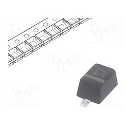 10 pcs x TAIWAN SEMICONDUCTOR - BAV21WS RRG - Diode: rectifying, SMD, 250V, 200mA, 50ns, SOD323F, Ufmax: 1.25V