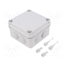 1 pcs x PCE - EV111 - Enclosure: junction box, X: 111mm, Y: 111mm, Z: 68mm
