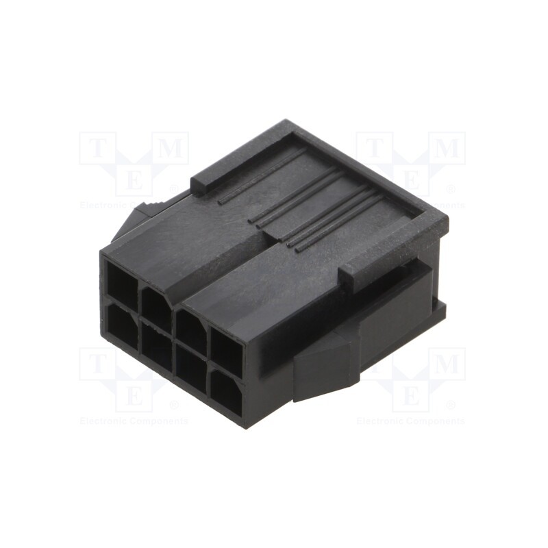 10 pcs x MOLEX - 469990296 - 8CKT MINI FIT JR HOUSING BLACK