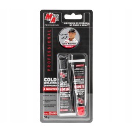 My car glue is a compound for welding aluminum metal