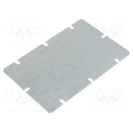 1 pcs x FIBOX - MIV 150 - Mounting plate, steel, W: 98mm, L: 148mm, Thk: 1.5mm, Plating: zinc