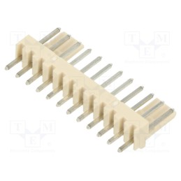 10 pcs x MOLEX - 22041121 - Socket, wire-board, male, Mini-Latch, 2.5mm, PIN: 12, THT, 250V, 3A