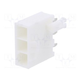 10 pcs x MOLEX - 39302030 - Socket, wire-board, male, Mini-Fit Jr, 4.2mm, PIN: 3, THT, PCB snap