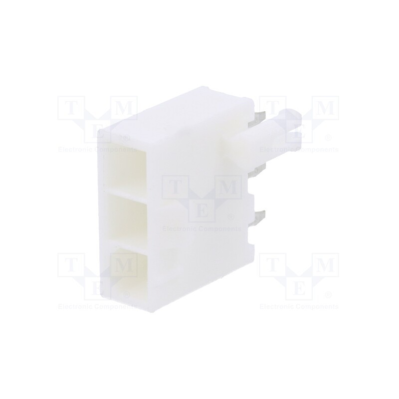 10 pcs x MOLEX - 39302030 - Socket, wire-board, male, Mini-Fit Jr, 4.2mm, PIN: 3, THT, PCB snap