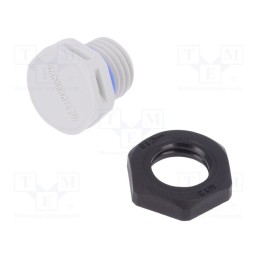 1 pcs x AMPHENOL - LTW VENT-PS1YGY-N8001 - Pressure compensation device, IP68, -40÷125°C, Thread: M12