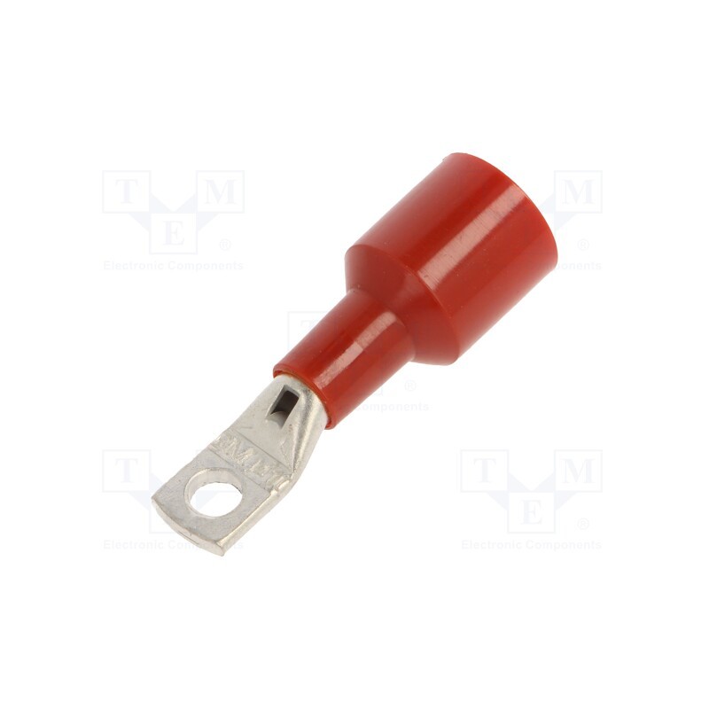 10 pcs x BM GROUP - BM00420 - Tip: ring tube, M5, Ø: 5.2mm, 10mm2, crimped, for cable, insulated