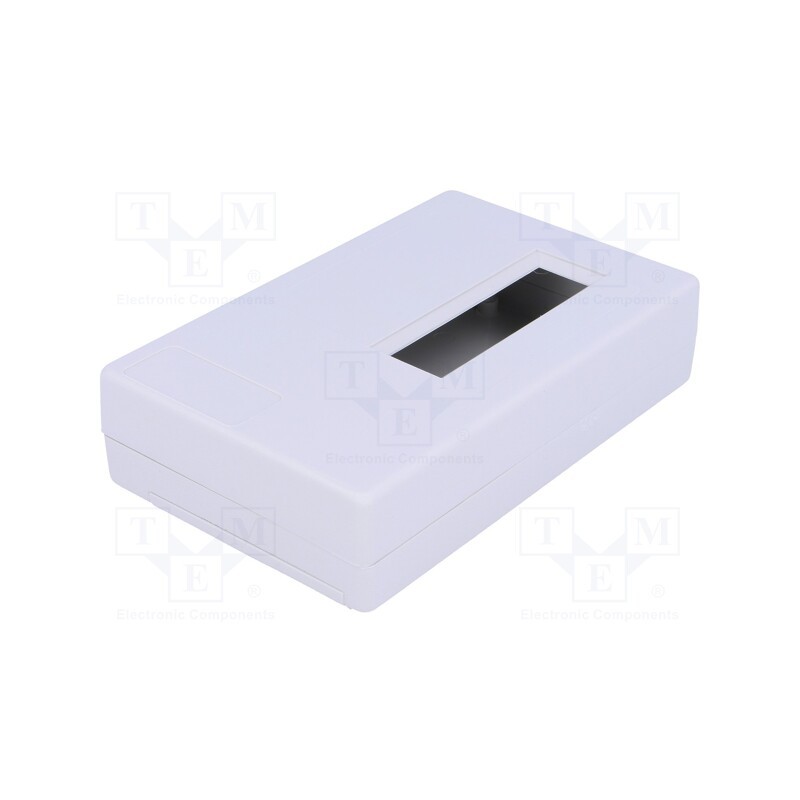 1 pcs x MASZCZYK - KM-33A GY - Enclosure: for devices with displays, X: 118mm, Y: 74mm, Z: 29mm