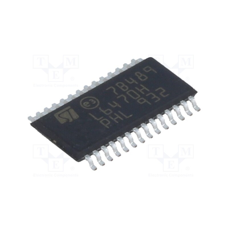 1 pcs x STMicroelectronics - L6470H - IC: driver, motor controller, HTSSOP28, 3A, 8÷45V