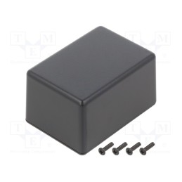 1 pcs x TAKACHI - TW5-4-7B - Enclosure: multipurpose, X: 50mm, Y: 70mm, Z: 40mm, TW, ABS, black