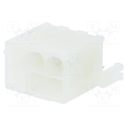 10 pcs x MOLEX - 39299063 - Socket, wire-board, male, Mini-Fit Jr, 4.2mm, PIN: 6, THT, PCB snap