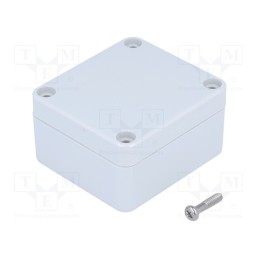 1 pcs x GAINTA - G201 - Enclosure: multipurpose, X: 58mm, Y: 64mm, Z: 35mm, polycarbonate