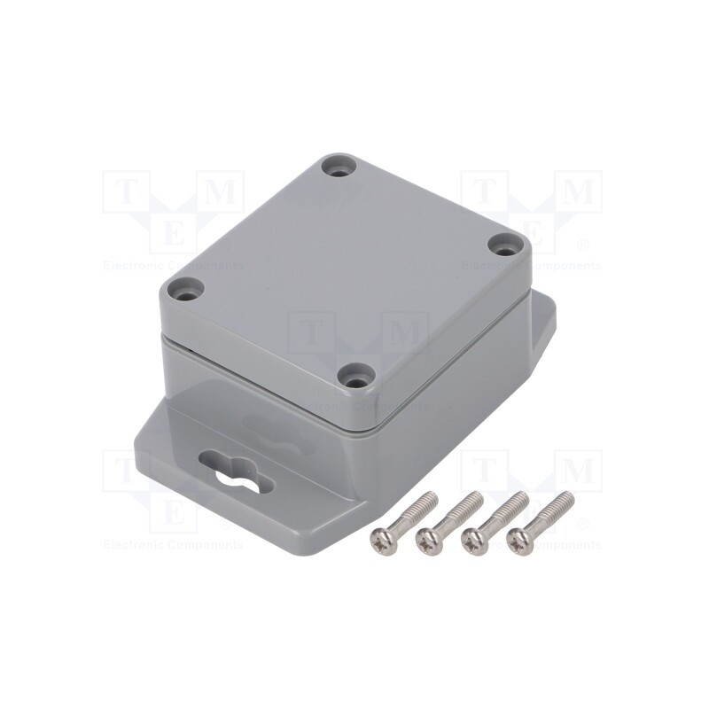 1 pcs x GAINTA - G302MF-IP67 - Enclosure: multipurpose, X: 58mm, Y: 64mm, Z: 35mm, with fixing lugs