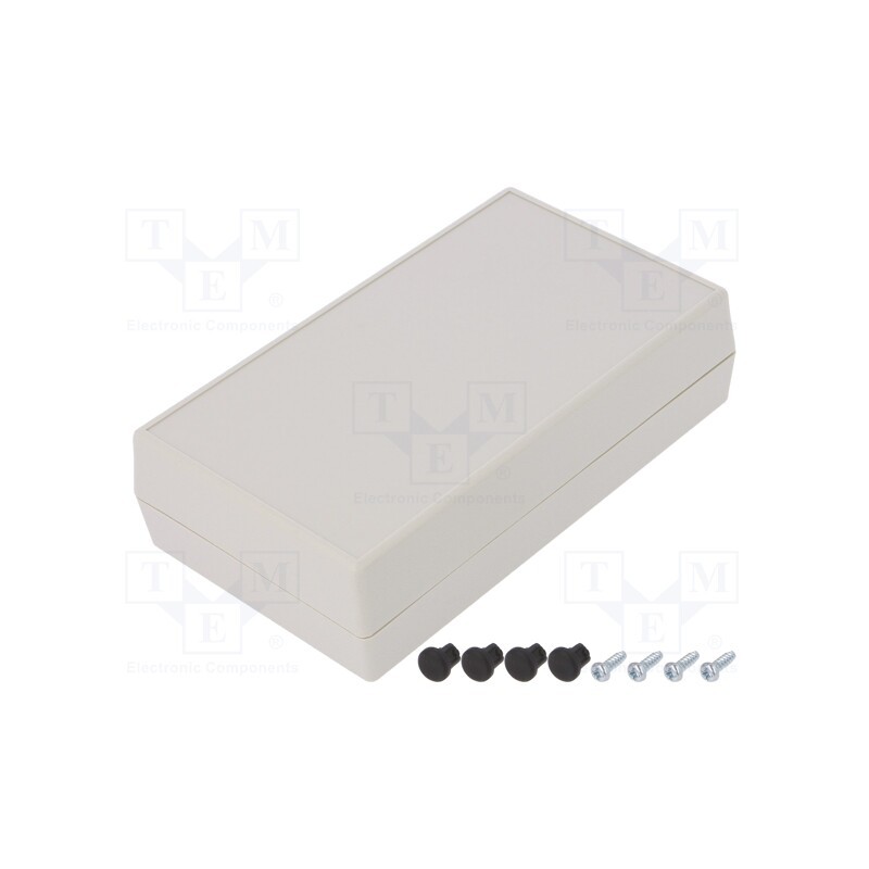 1 pcs x GAINTA - G1204G - Enclosure: multipurpose, X: 82mm, Y: 142mm, Z: 38mm, ABS, light grey
