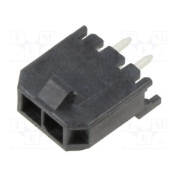 10 pcs x MOLEX - 436500228 - Socket, wire-board, male, Micro-Fit 3.0, 3mm, PIN: 2, 5A