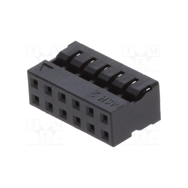 10 pcs x MOLEX - 511101250 - Plug, wire-wire/PCB, female, Milli-Grid, 2mm, PIN: 12, w/o contacts