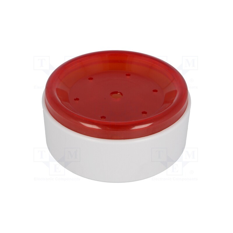 1 pcs x MASZCZYK - KM-94 GY - Enclosure: for alarms, Z: 43mm, ABS, grey, Ø: 92mm