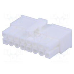 10 pcs x MOLEX - 39012165 - Plug, wire-wire/PCB, female, Mini-Fit Jr, 4.2mm, PIN: 16, for cable