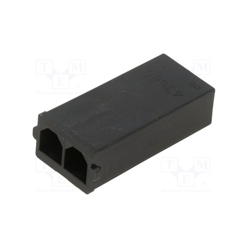 10 pcs x MOLEX - 436802002 - Sabre Plug WtW SR V-0 2Ckt